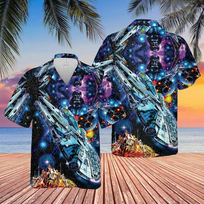 Star Wars Darth Vader Hawaiian Shirt The Mandalorian Star Wars Darth Vader Hawaiian Shirt The Mandalorian