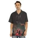 Black Aloha Spaceship Star Wars Synthwave Darth Vader Hawaiian Shirt Black Aloha Spaceship Star Wars Synthwave Darth Vader Hawaiian Shirt