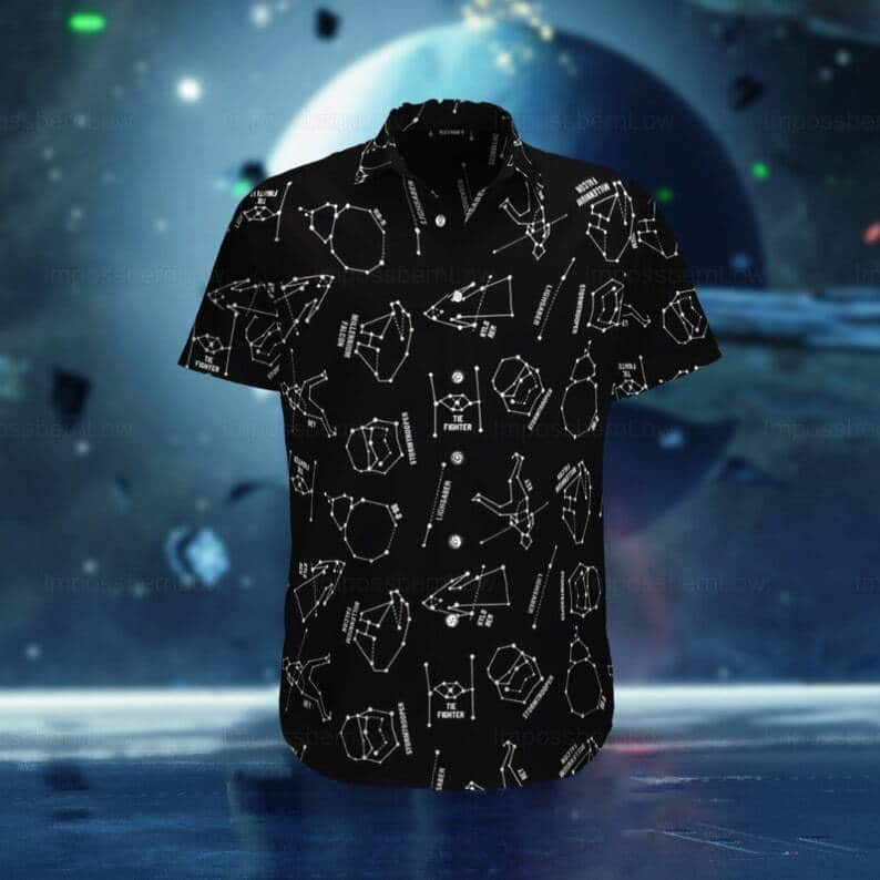 Black Aloha Star Wars Darth Vader Lightsaber Stormtroopers Hawaiian Shirt Black Aloha Star Wars Darth Vader Lightsaber Stormtroopers Hawaiian Shirt