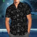 Black Aloha Star Wars Darth Vader Lightsaber Stormtroopers Hawaiian Shirt