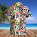 I Like Superhero Comicss Spiderman Captain America Hawaiian Shirt