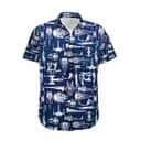 Star Wars Spaceship Pattern Hawaiian Shirt Gift For Movie Lovers Star Wars Spaceship Pattern Hawaiian Shirt Gift For Movie Lovers