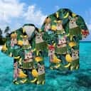 Funny Corgi Hawaiian Shirt Banana Leaves Pattern Summer Beach Gift Funny Corgi Hawaiian Shirt Banana Leaves Pattern Summer Beach Gift