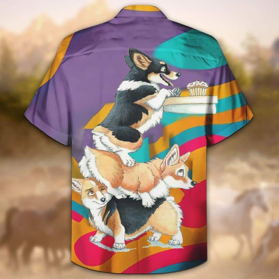 Funny Corgi Hawaiian Shirt Gift For Dog Moms Funny Corgi Hawaiian Shirt Gift For Dog Moms