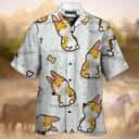Corgi Chibi Hawaiian Shirt Gift For Beach Lovers Corgi Chibi Hawaiian Shirt Gift For Beach Lovers
