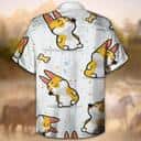 Corgi Chibi Hawaiian Shirt Gift For Beach Lovers
