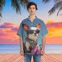 Cool Corgi Hawaiian Shirt Beach Vacation Gift