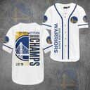 Western Conference Champions Golden State Warriors Baseball Jersey Western Conference Champions Golden State Warriors Baseball Jersey