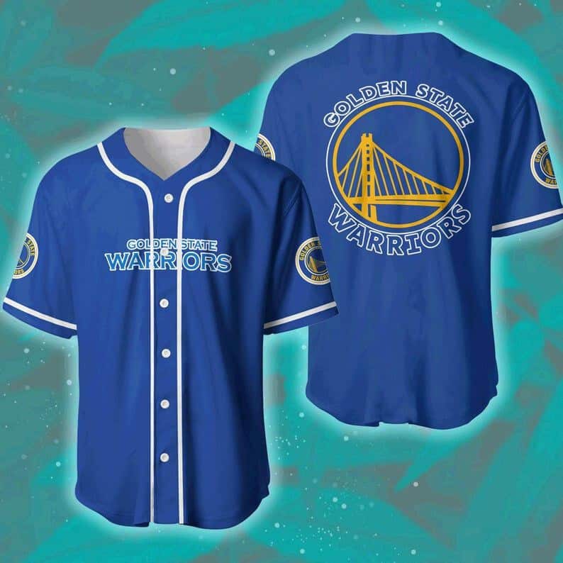 Golden State Warriors Baseball Jersey Gift For NBA Fans