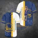 Golden State Warriors 30 Stephen Curry Baseball Jersey