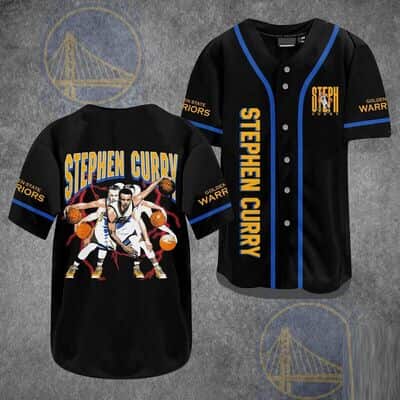 Stephen Curry NBA Golden State Warriors Baseball Jersey Best Basketball Gift Stephen Curry NBA Golden State Warriors Baseball Jersey Best Basketball Gift