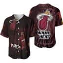 NBA Dwyane Wade 3 Miami Heat Baseball Jersey NBA Dwyane Wade 3 Miami Heat Baseball Jersey