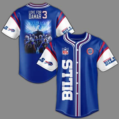 NFL Buffalo Bills Baseball Jersey Gift For Sporty Husband