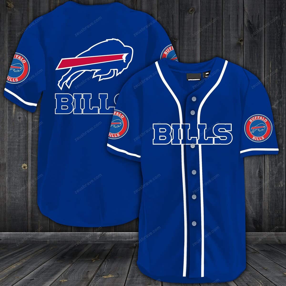 NFL Buffalo Bills Baseball Jersey Gift For Son From Dad
