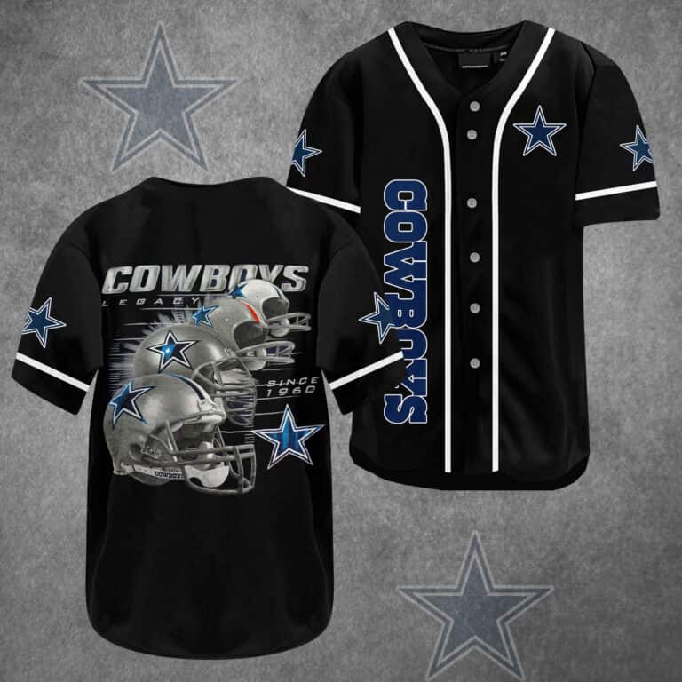NFL Dallas Cowboys Baseball Jersey Football Gift For Boyfriend NFL Dallas Cowboys Baseball Jersey Football Gift For Boyfriend