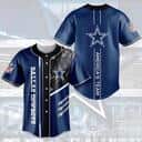 NFL Dallas Cowboys Baseball Jersey Gift For Him NFL Dallas Cowboys Baseball Jersey Gift For Him