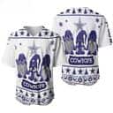 Christmas Gnomes NFL Dallas Cowboys Baseball Jersey Christmas Gnomes NFL Dallas Cowboys Baseball Jersey