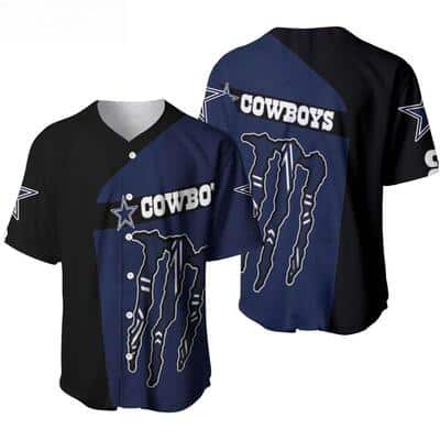 NFL Dallas Cowboys Baseball Jersey Monster Energy NFL Dallas Cowboys Baseball Jersey Monster Energy