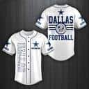 NFL Dallas Cowboys Baseball Jersey Best Gift For Football Fans NFL Dallas Cowboys Baseball Jersey Best Gift For Football Fans