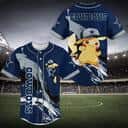 Pikachu Wearing A Hat Dallas Cowboys Baseball Jersey