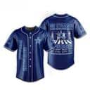 NFL Dallas Cowboys Baseball Jersey 62 Years 1980-2020 Thank You For The Memories