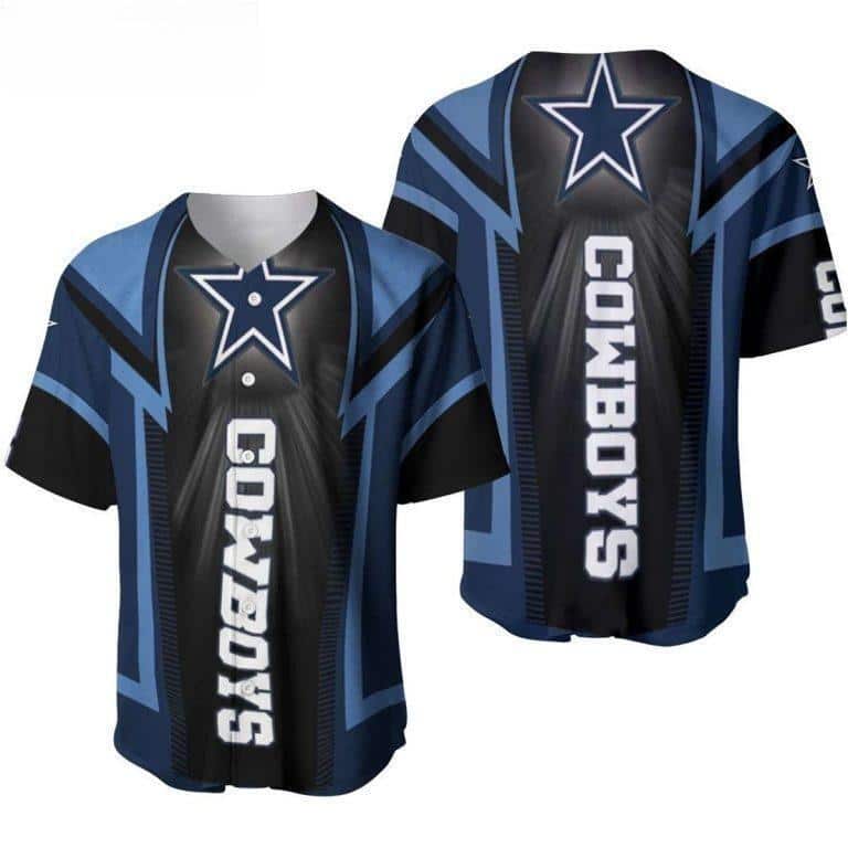 NFL Dallas Cowboys Baseball Jersey Gift For Football Boyfriend NFL Dallas Cowboys Baseball Jersey Gift For Football Boyfriend