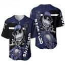 NFL Dallas Cowboys Baseball Jersey Jack Skellington Monster Energy Logo