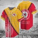 NFL Kansas City Chiefs Baseball Jersey Logo Pattern Gift For Football Fans NFL Kansas City Chiefs Baseball Jersey Logo Pattern Gift For Football Fans