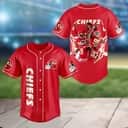 NFL Kansas City Chiefs Baseball Jersey Football Gift For Men NFL Kansas City Chiefs Baseball Jersey Football Gift For Men