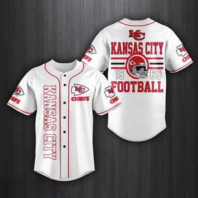 NFL Kansas City Chiefs Baseball Jersey Gift For Sport Fans