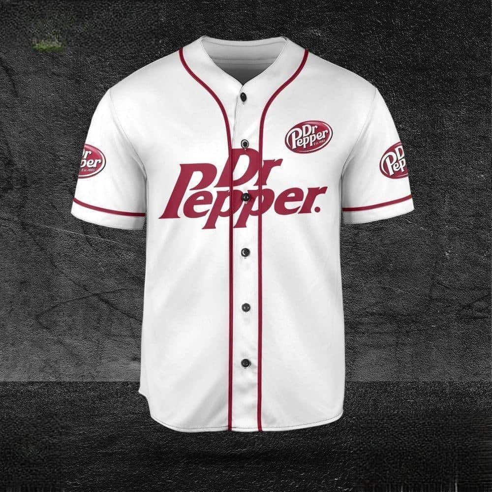 Dr Pepper Beer Baseball Jersey Gift For Best Friend Dr Pepper Beer Baseball Jersey Gift For Best Friend