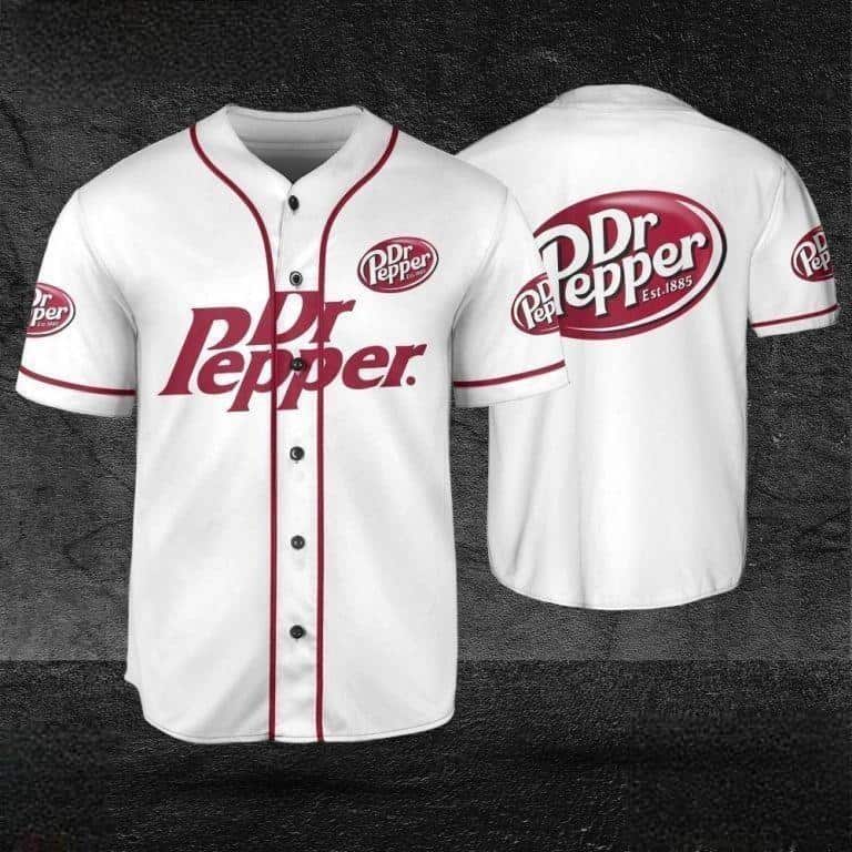 Dr Pepper Beer Baseball Jersey Gift For Best Friend Dr Pepper Beer Baseball Jersey Gift For Best Friend