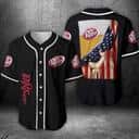 Dr Pepper Baseball Jersey US Flag Beer Lovers Gift