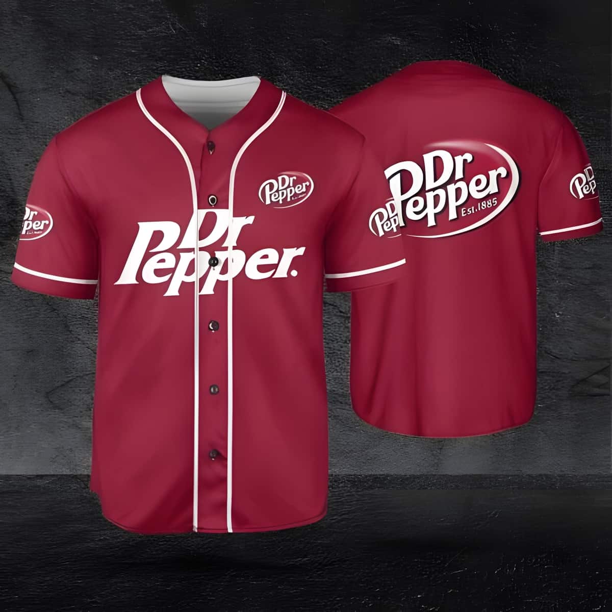 Dr Pepper Baseball Jersey Gift For Beer Lovers Dr Pepper Baseball Jersey Gift For Beer Lovers