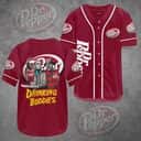 Dr Pepper Beer Baseball Jersey Jason Voorhees And Freddy Krueger Drinking Buddies Dr Pepper Beer Baseball Jersey Jason Voorhees And Freddy Krueger Drinking Buddies