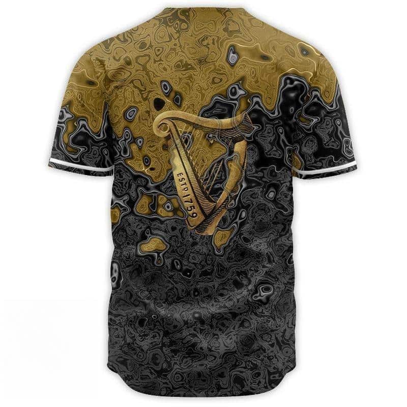 Guinness Beer Baseball Jersey Gift For Sporty Husband Guinness Beer Baseball Jersey Gift For Sporty Husband