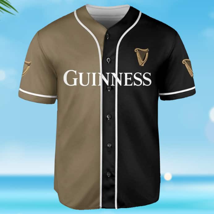Guinness Baseball Jersey Dual Colors Gift For Beer Drinkers Guinness Baseball Jersey Dual Colors Gift For Beer Drinkers