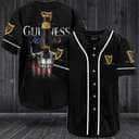Guinness Flag Skull Baseball Jersey Gift For Beer Lovers Guinness Flag Skull Baseball Jersey Gift For Beer Lovers