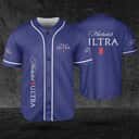 Classic Blue Michelob ULTRA Baseball Jersey Gift For Beer Lovers Classic Blue Michelob ULTRA Baseball Jersey Gift For Beer Lovers