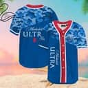 Classic Camouflage Michelob ULTRA Baseball Jersey Beer Lovers Gift