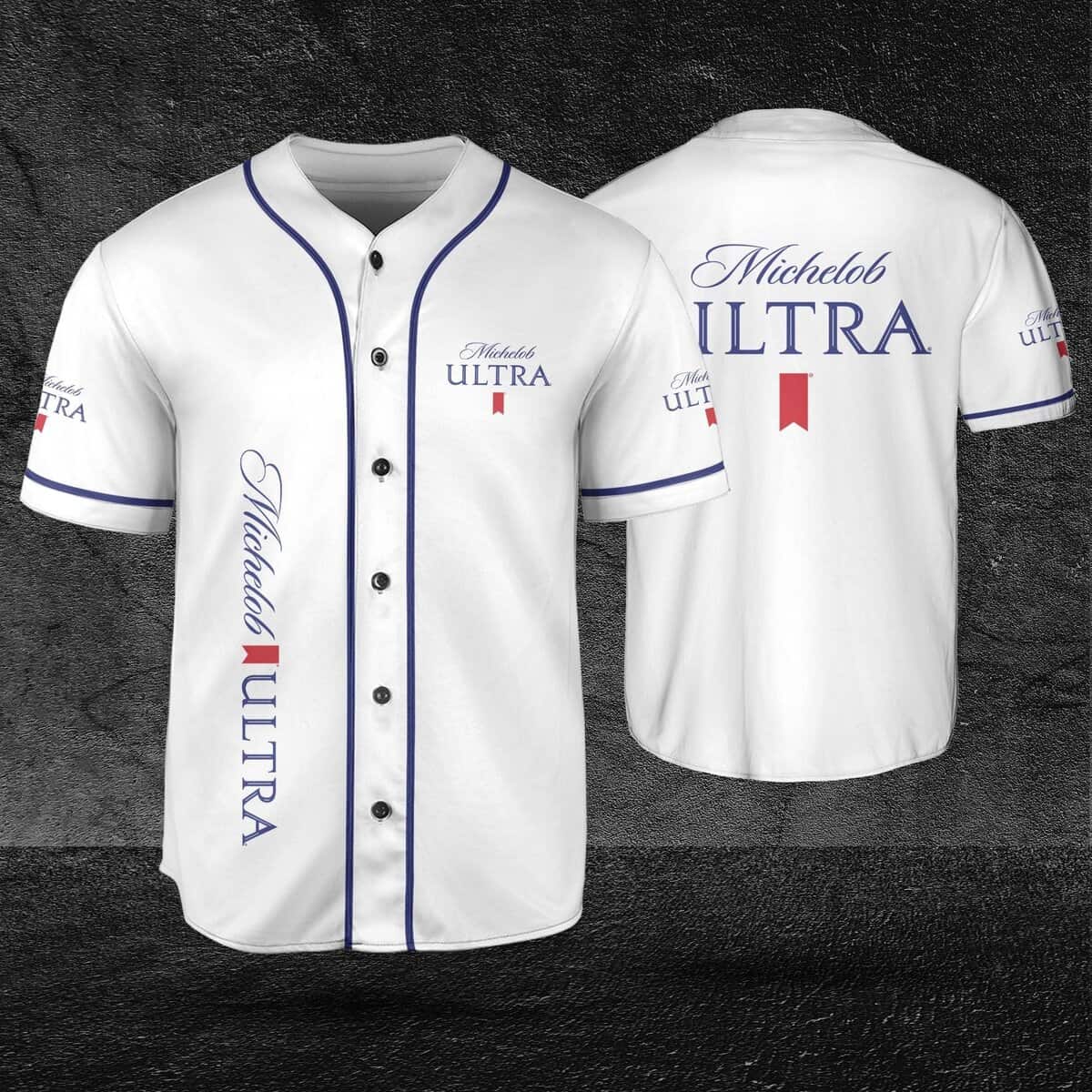 Michelob ULTRA Beer Baseball Jersey Gift For Sporty Husband Michelob ULTRA Beer Baseball Jersey Gift For Sporty Husband