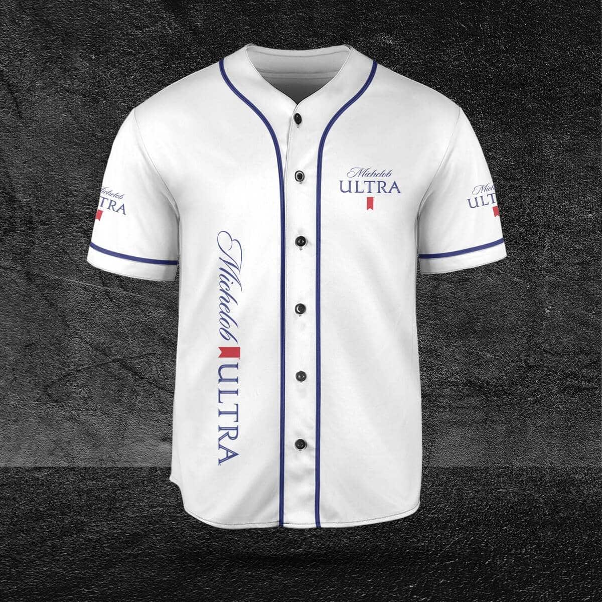 Michelob ULTRA Beer Baseball Jersey Gift For Sporty Husband Michelob ULTRA Beer Baseball Jersey Gift For Sporty Husband
