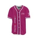 Purple Michelob ULTRA Organic Seltzer Baseball Jersey