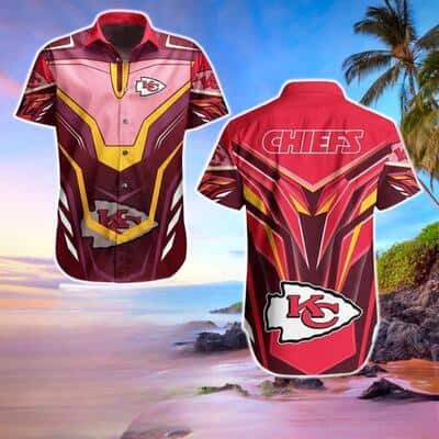 Aloha NFL Kansas City Chiefs Hawaiian Shirt Gift For Football Fans Aloha NFL Kansas City Chiefs Hawaiian Shirt Gift For Football Fans