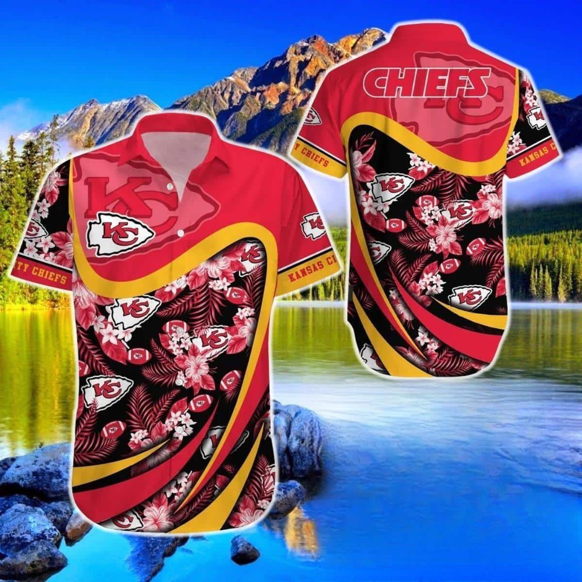 Summer Aloha NFL Kansas City Chiefs Hawaiian Shirt Beach Gift For Friend