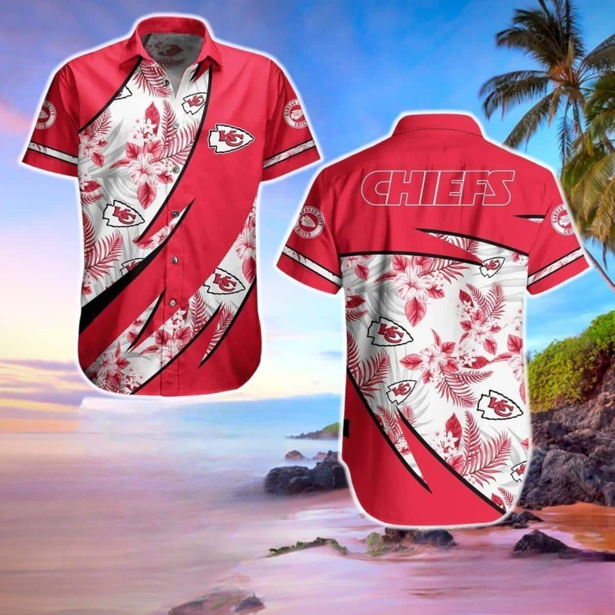 Summer Aloha NFL Kansas City Chiefs Hawaiian Shirt Gift For Football Fans