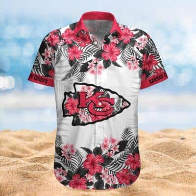Aloha NFL Kansas City Chiefs Hawaiian Shirt Beach Gift For Him Aloha NFL Kansas City Chiefs Hawaiian Shirt Beach Gift For Him