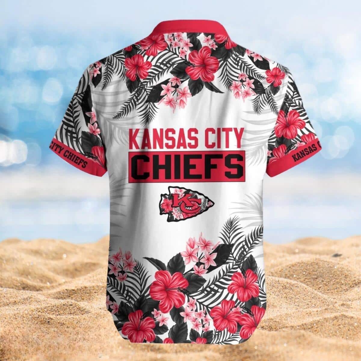 Aloha NFL Kansas City Chiefs Hawaiian Shirt Beach Gift For Him Aloha NFL Kansas City Chiefs Hawaiian Shirt Beach Gift For Him