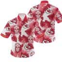 NFL Kansas City Chiefs Skull Hawaiian Shirt Summer Beach Gift NFL Kansas City Chiefs Skull Hawaiian Shirt Summer Beach Gift
