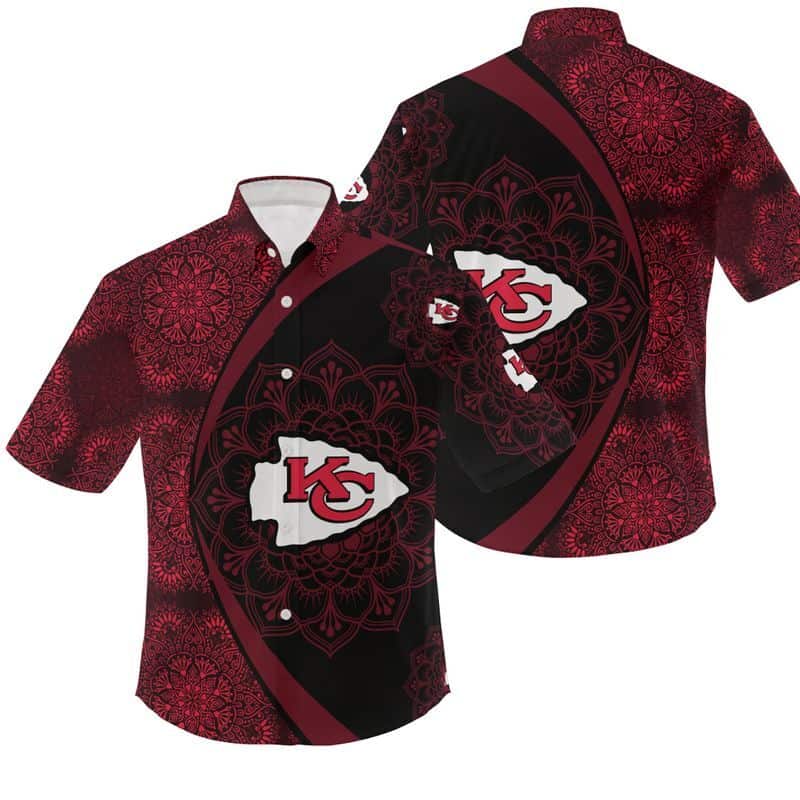 NFL Kansas City Chiefs Hawaiian Shirt Beach Gift For Friend Summer Aloha